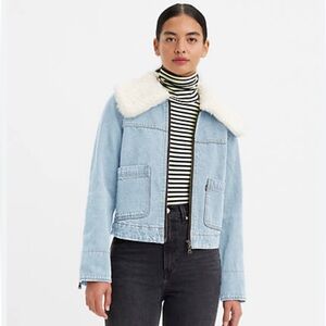 Levi’s Premium Retro Sherpa Jean Jacket